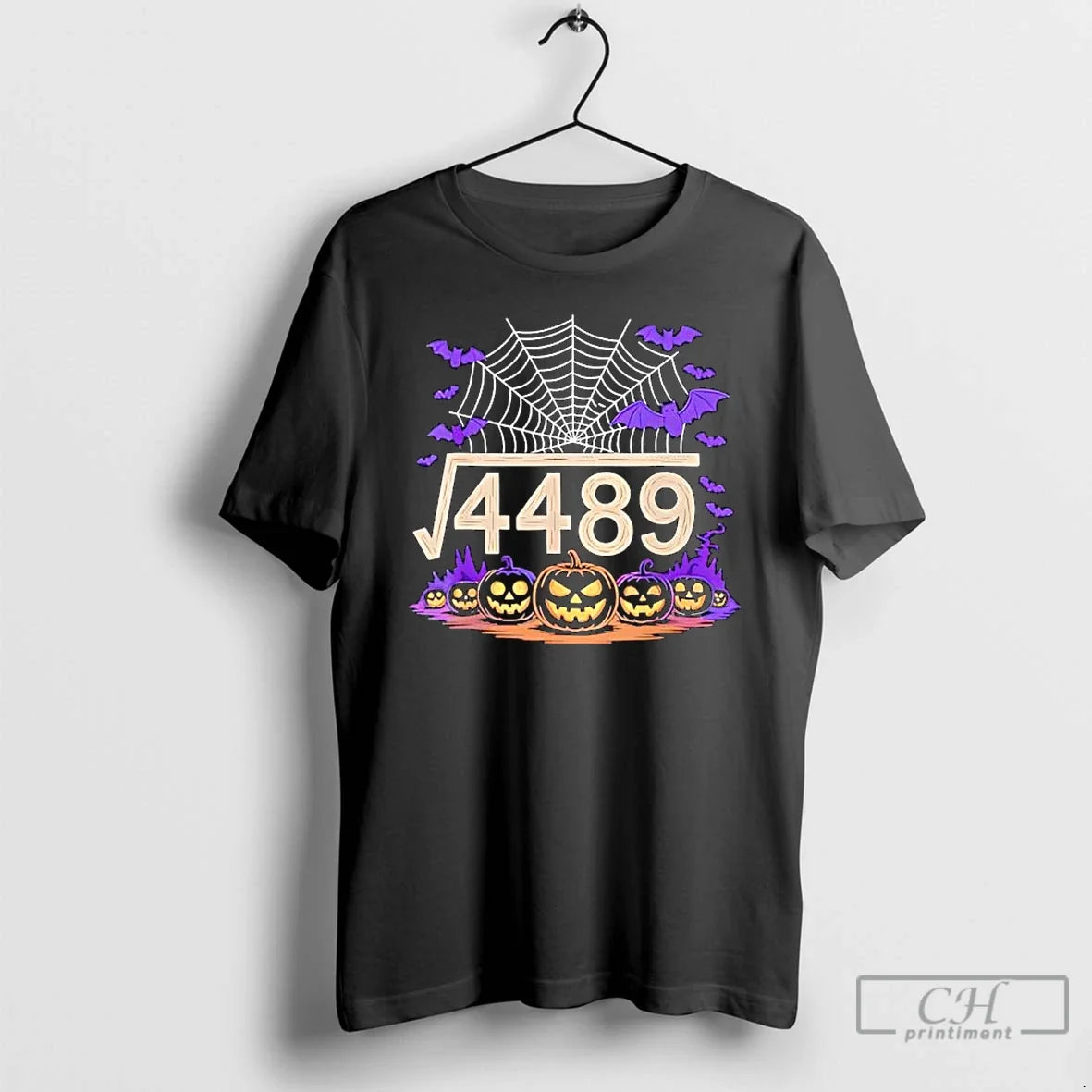 Classic 67 Meme Math Teacher 6 7 Halloween Square - Adult & Kids T-Shirts, Sweatshirts & Hoodies apparel design preview 1