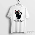 Classic A Little Black Cat Goes With Everything - Adult & Kids T-Shirts, Sweatshirts & Hoodies apparel design preview 1