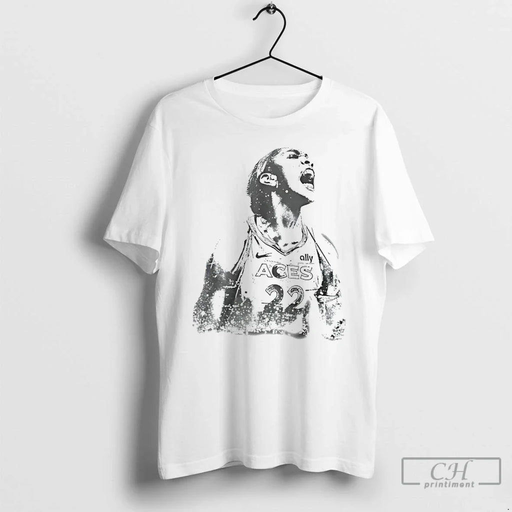 Classic Aja Wilson Las Vegas Aces 2025 Wnba Finals - Adult & Kids T-Shirts, Sweatshirts & Hoodies apparel design preview 1