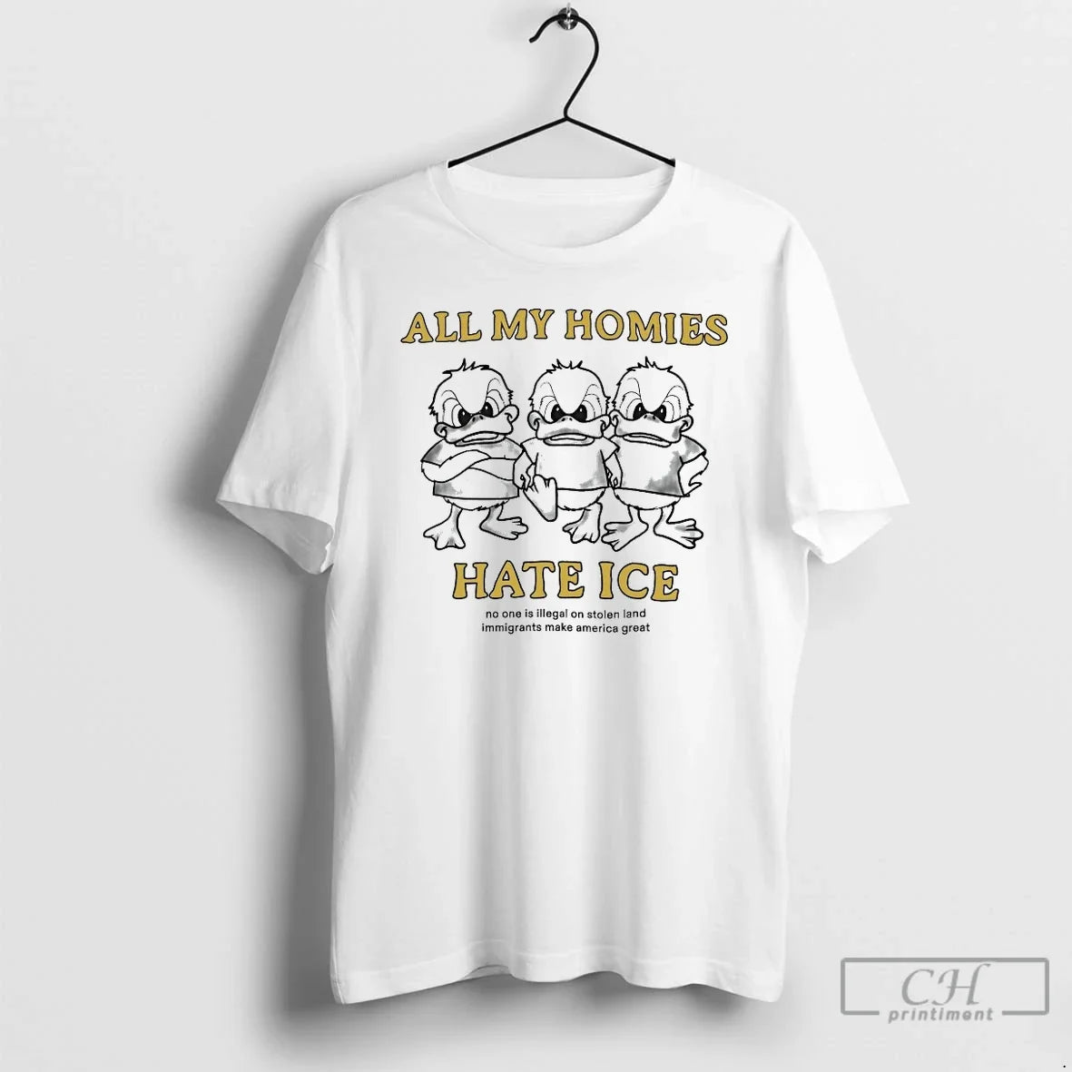 Classic All My Homies Hate Ice - Adult & Kids T-Shirts, Sweatshirts & Hoodies apparel design preview 1