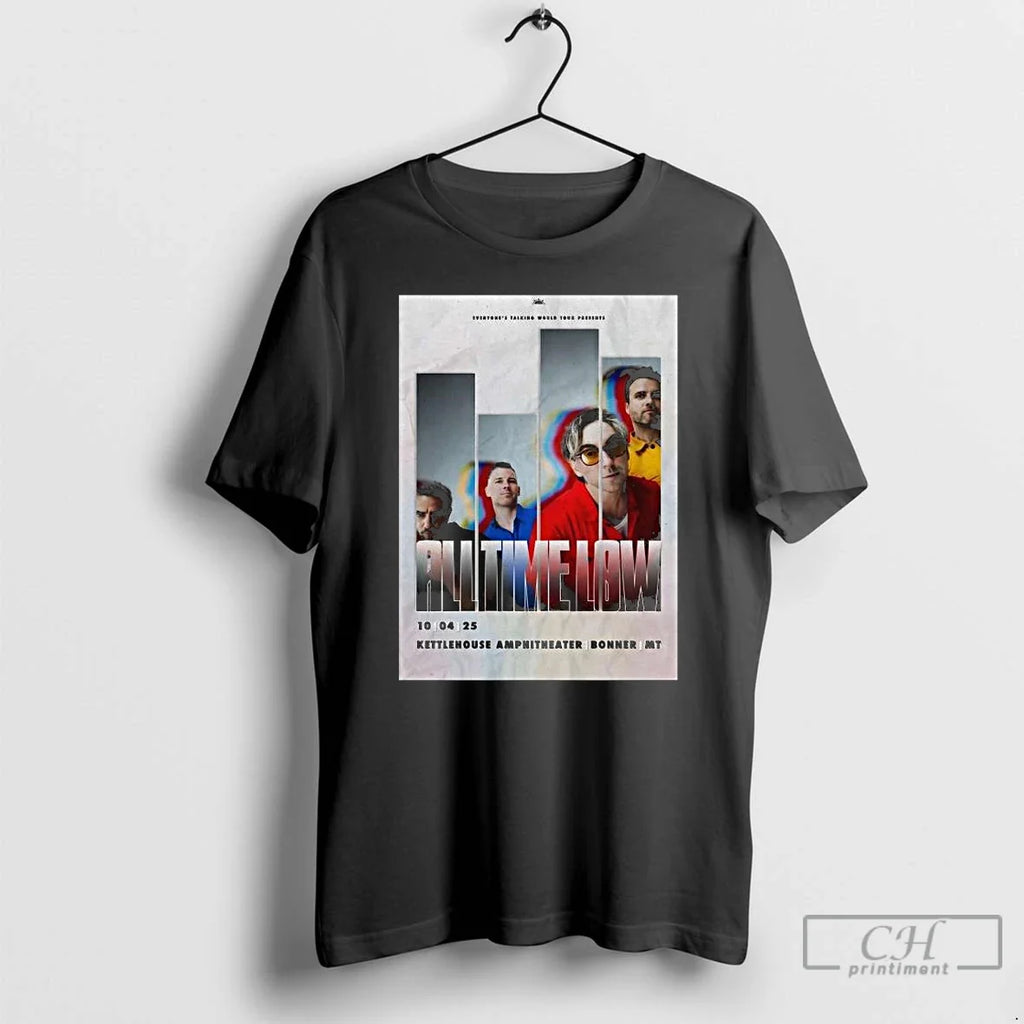 Classic All Time Low October 4 2025 Kettlehouse - Adult & Kids T-Shirts, Sweatshirts & Hoodies apparel design preview 1