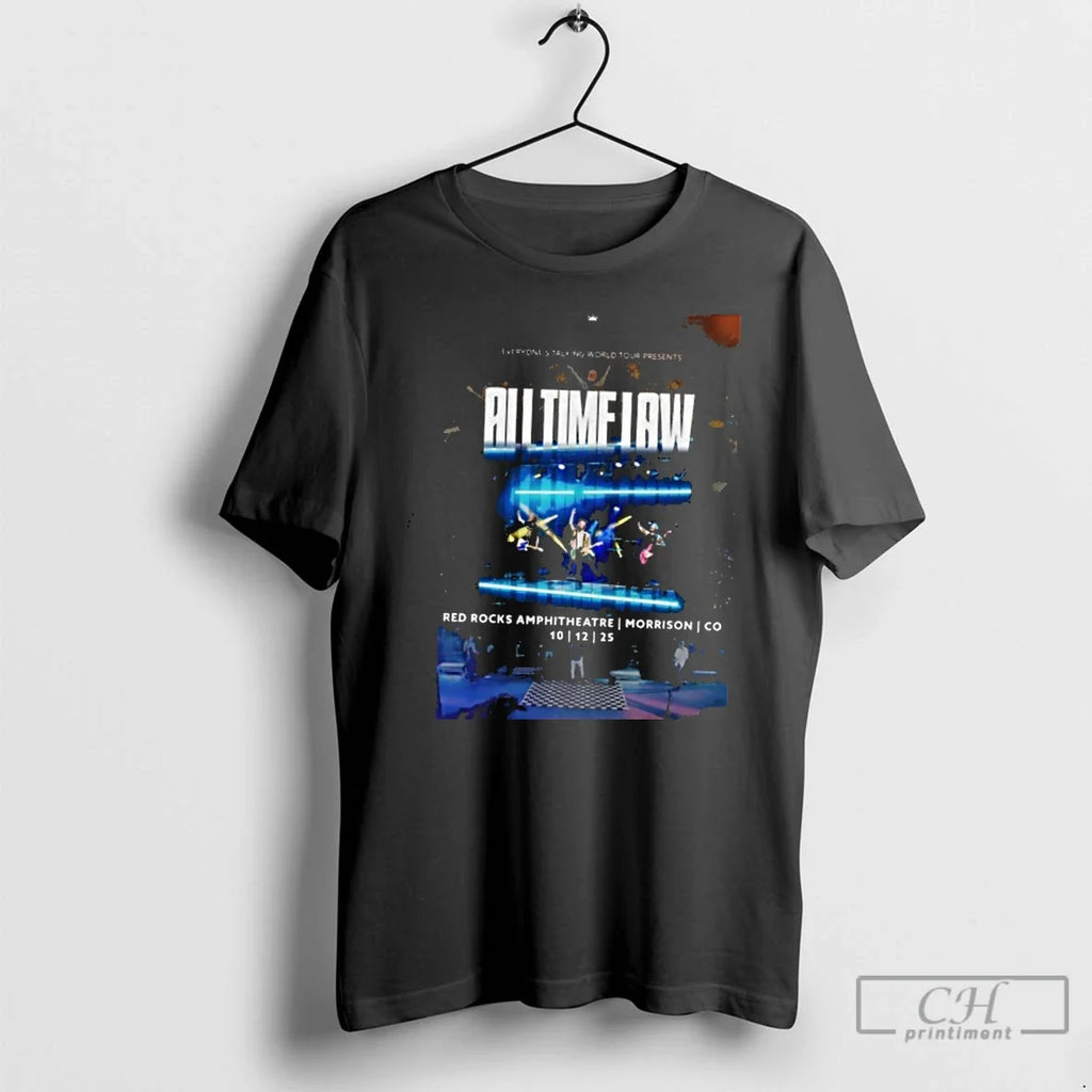 Classic All Time Low Red Rocks Amphitheatre Show On - Adult & Kids T-Shirts, Sweatshirts & Hoodies apparel design preview 1