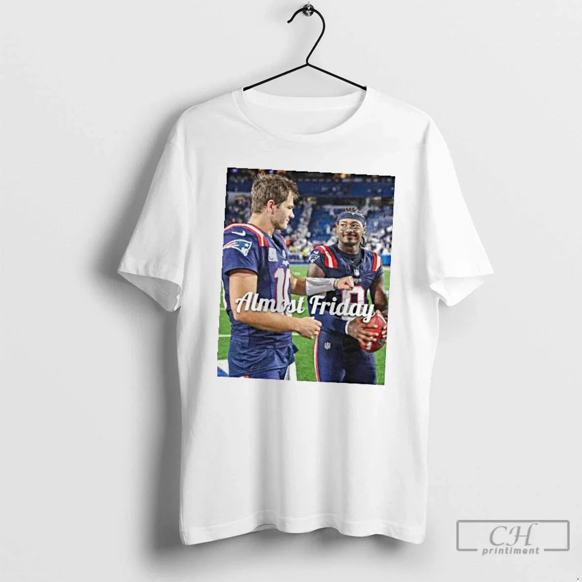 Classic Almost Friday Drake Maye And Diggs - Adult & Kids T-Shirts, Sweatshirts & Hoodies apparel design preview 1