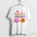 Classic America Runs On Emotionally Unavailable White - Adult & Kids T-Shirts, Sweatshirts & Hoodies apparel design preview 1