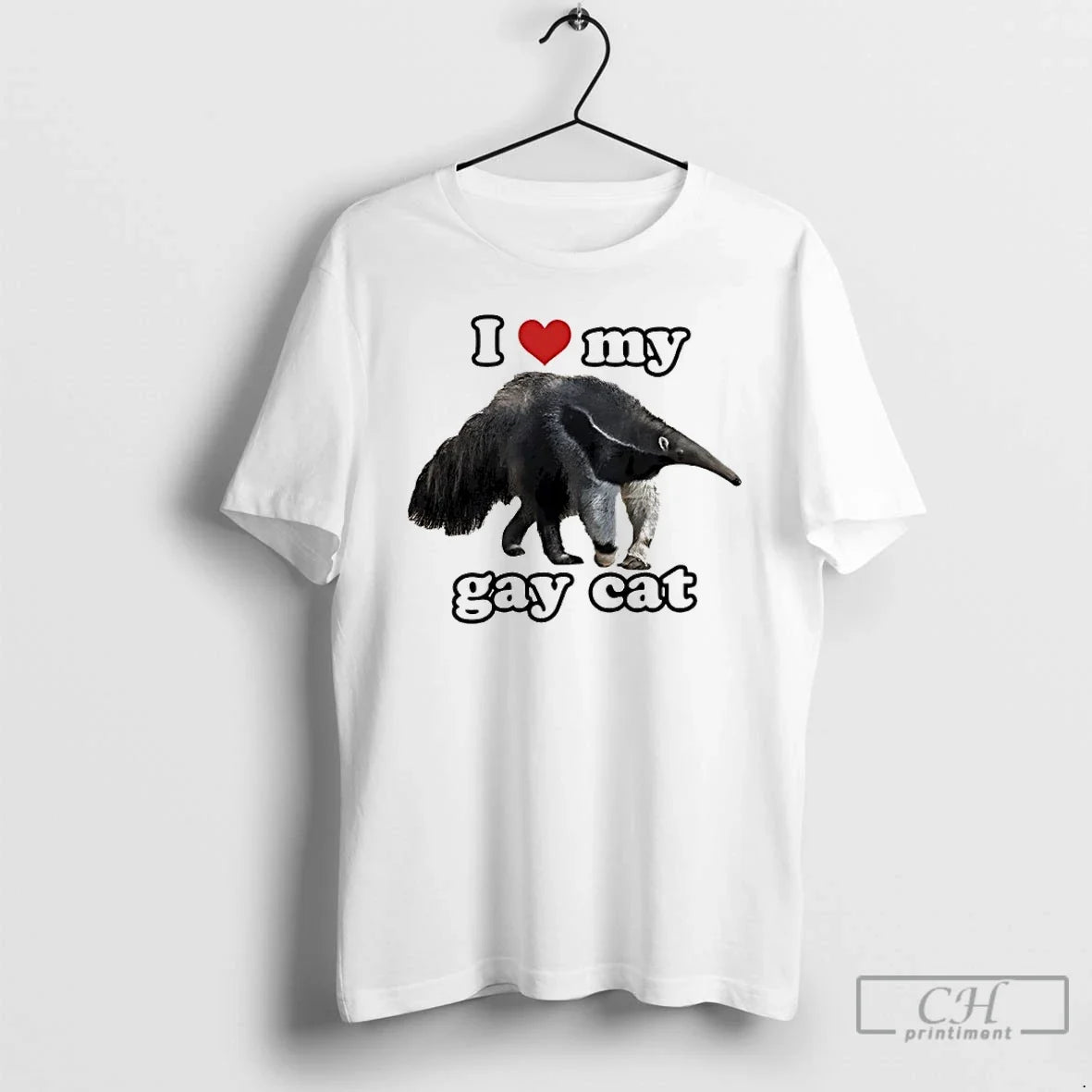 Classic Anteaters I Love My Gay Cat - Adult & Kids T-Shirts, Sweatshirts & Hoodies apparel design preview 1