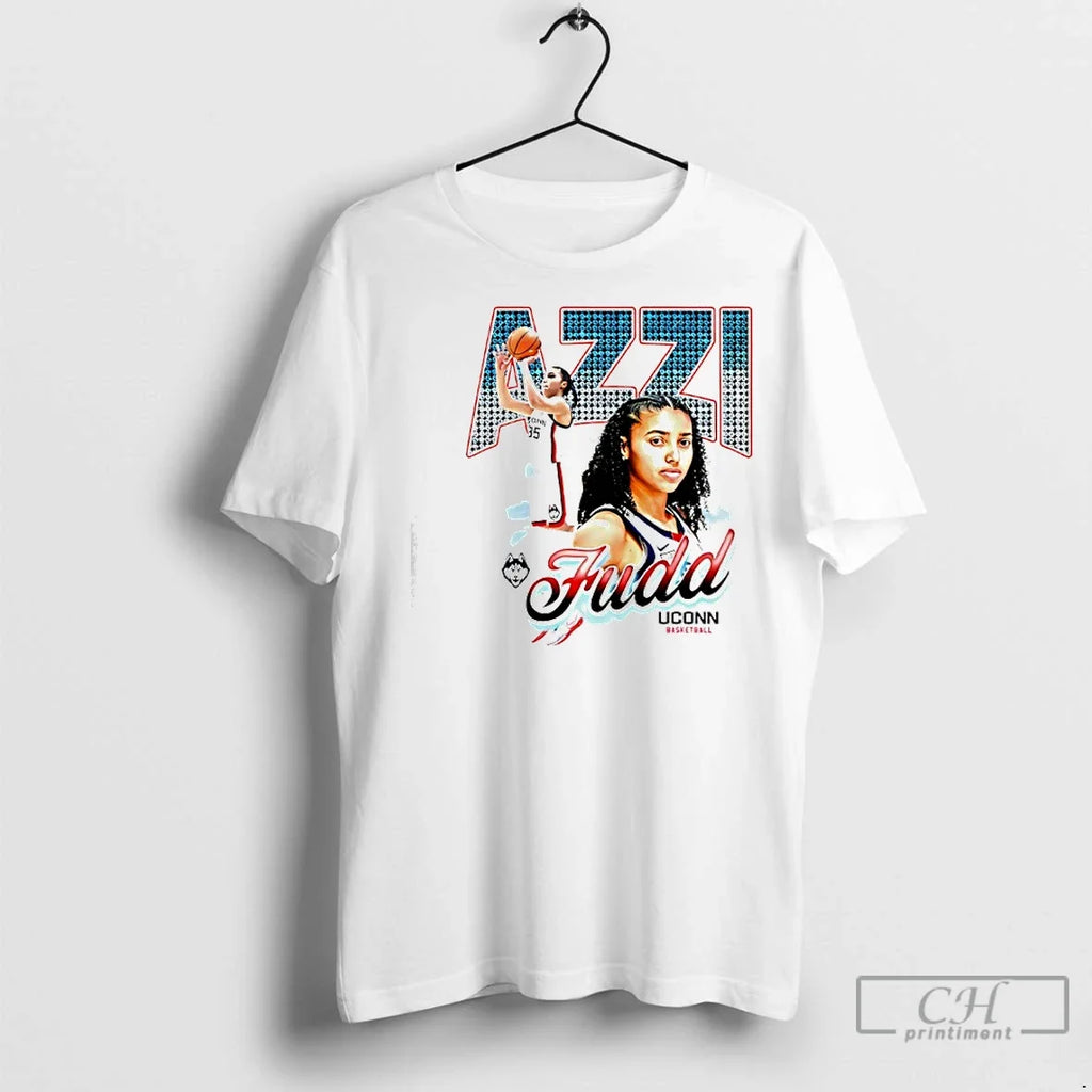 Classic Azzi Fudd Uconn Basketball - Adult & Kids T-Shirts, Sweatshirts & Hoodies apparel design preview 1