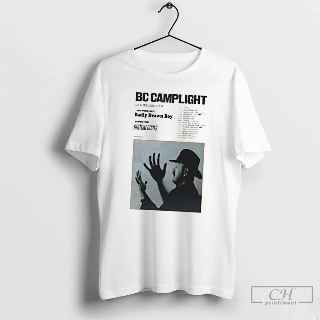 Classic Bc Camplight Uk Ireland Tour 2025 - Adult & Kids T-Shirts, Sweatshirts & Hoodies apparel design preview 1