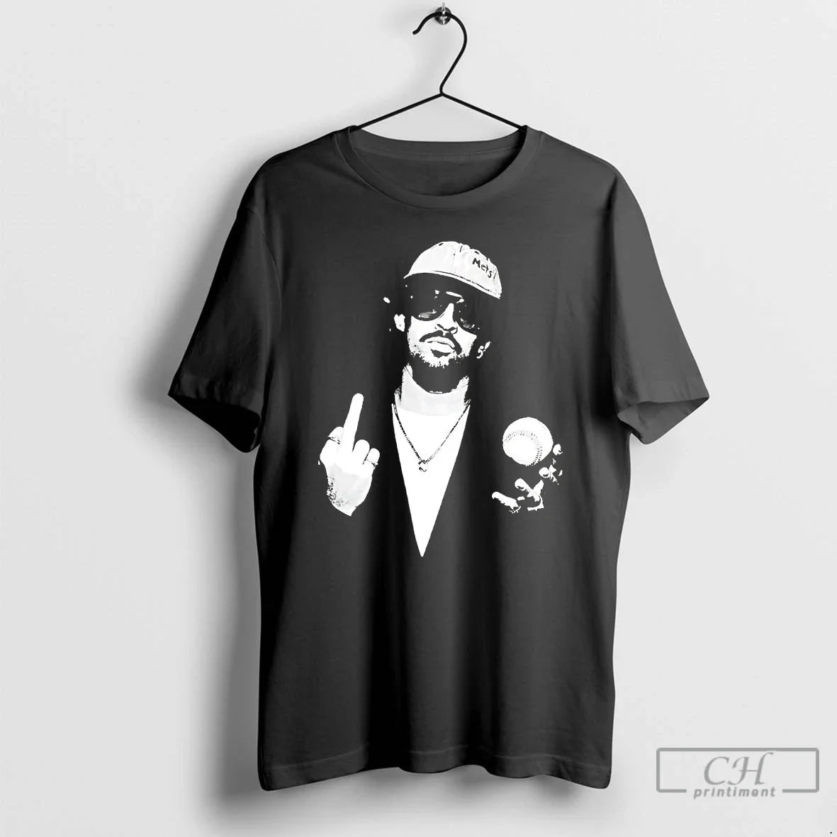 Classic Bad Bunny Middle Finger Benito Bowl - Adult & Kids T-Shirts, Sweatshirts & Hoodies apparel design preview 1