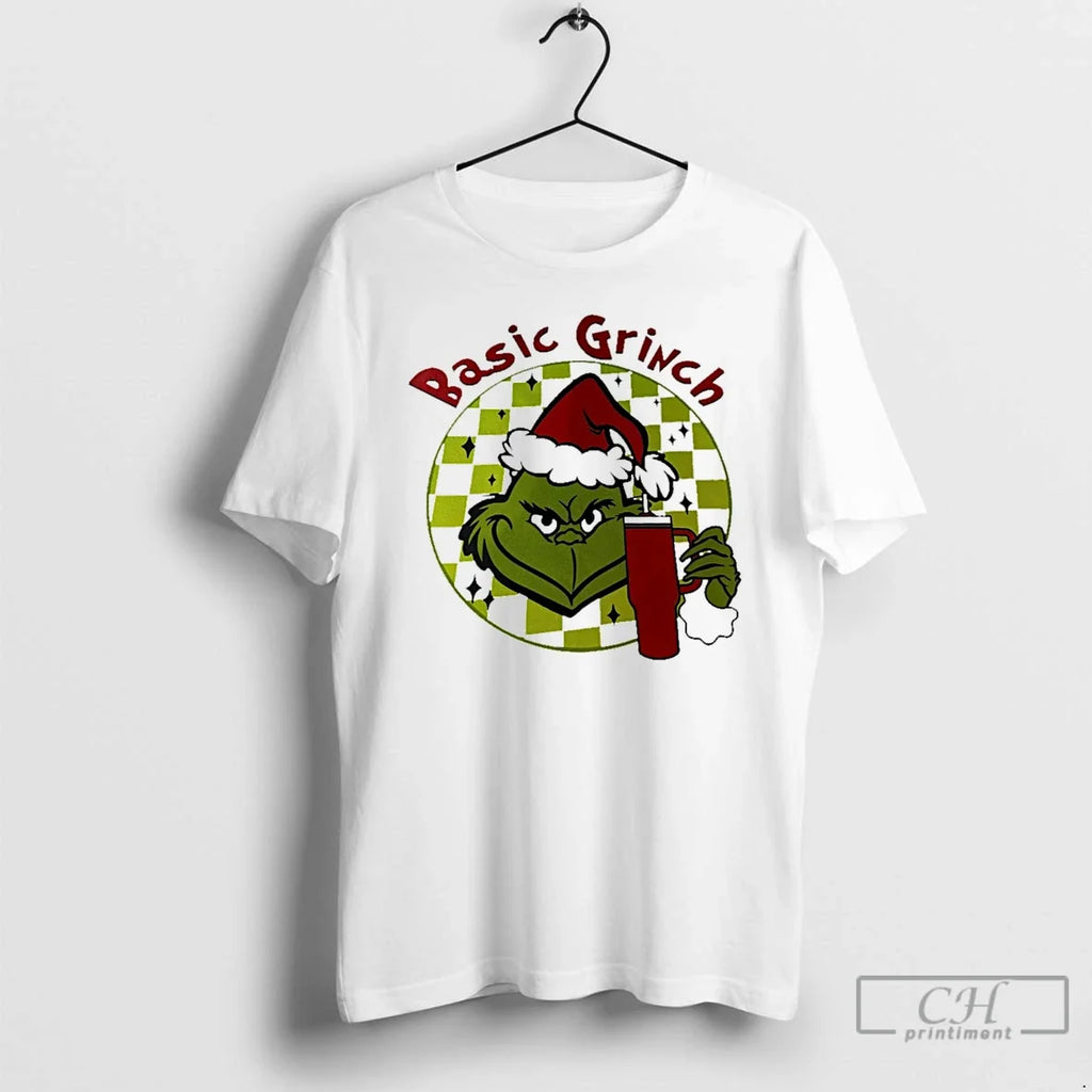 Classic Basic Grinch Christmas White - Adult & Kids T-Shirts, Sweatshirts & Hoodies apparel design preview 1