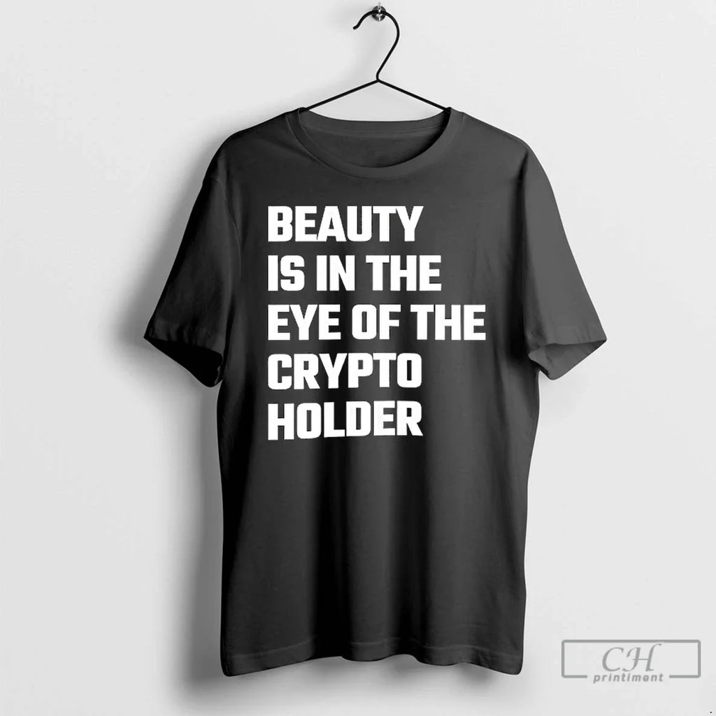 Classic Beauty Is In The Eye Of Crypto Holder - Adult & Kids T-Shirts, Sweatshirts & Hoodies apparel design preview 1