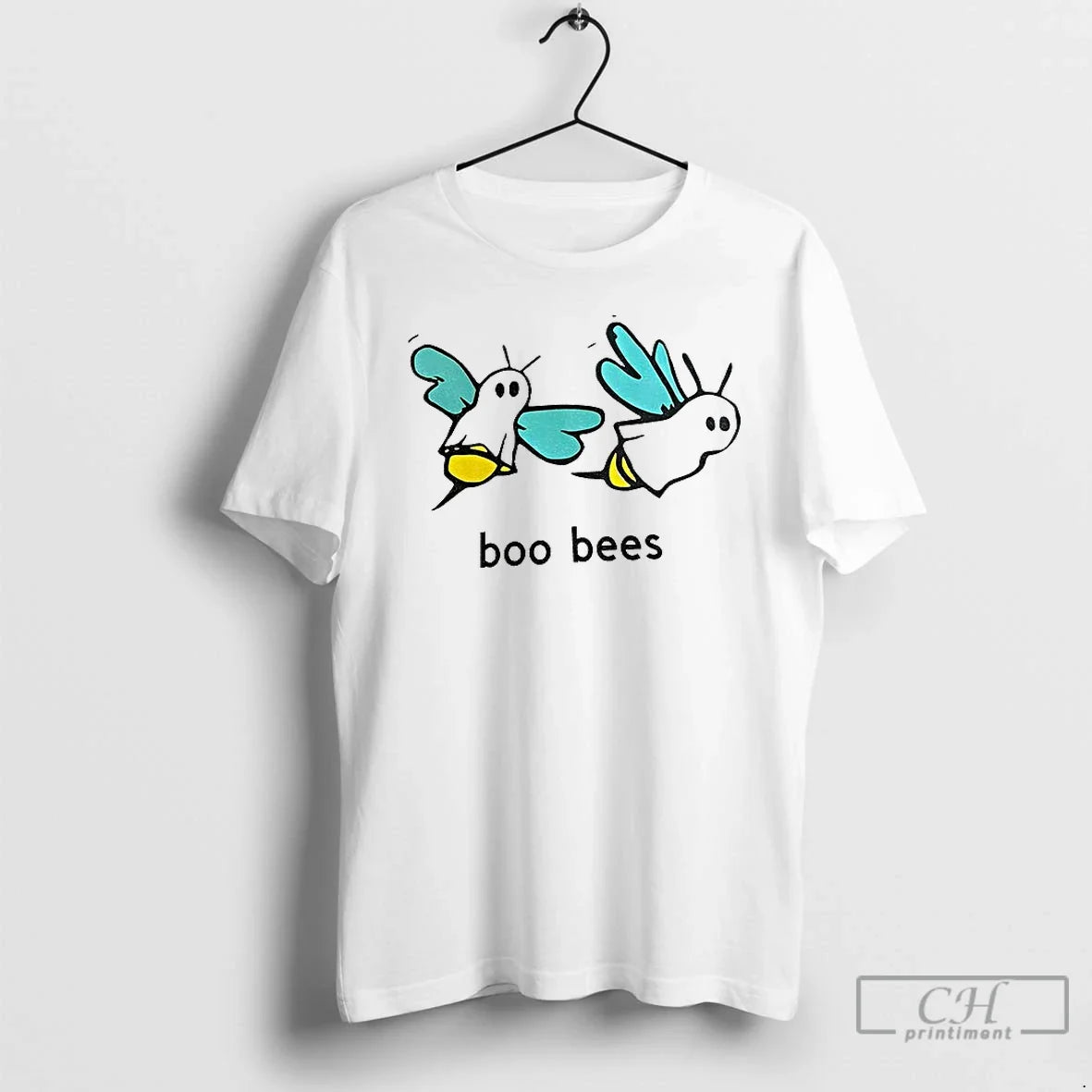 Classic Bee Ghost Boo Bees Halloween 2025 - Adult & Kids T-Shirts, Sweatshirts & Hoodies apparel design preview 1
