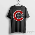 Classic Believe Chicago Cubs Logo Parody 2025 - Adult & Kids T-Shirts, Sweatshirts & Hoodies apparel design preview 1