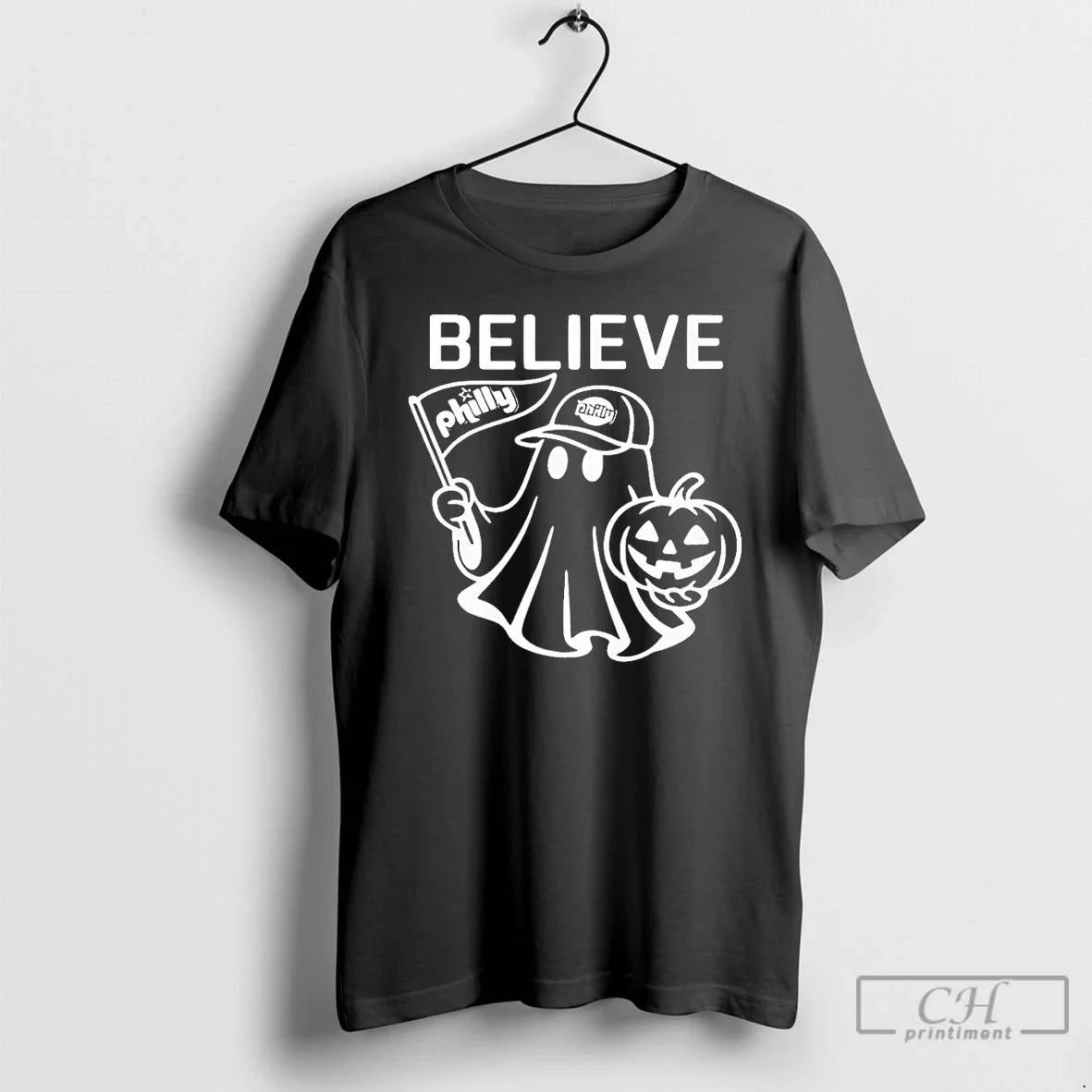 Classic Believe Philly Halloween - Adult & Kids T-Shirts, Sweatshirts & Hoodies apparel design preview 1