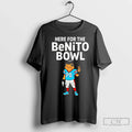 Classic Benito Bowl Frog Here For The - Adult & Kids T-Shirts, Sweatshirts & Hoodies apparel design preview 1