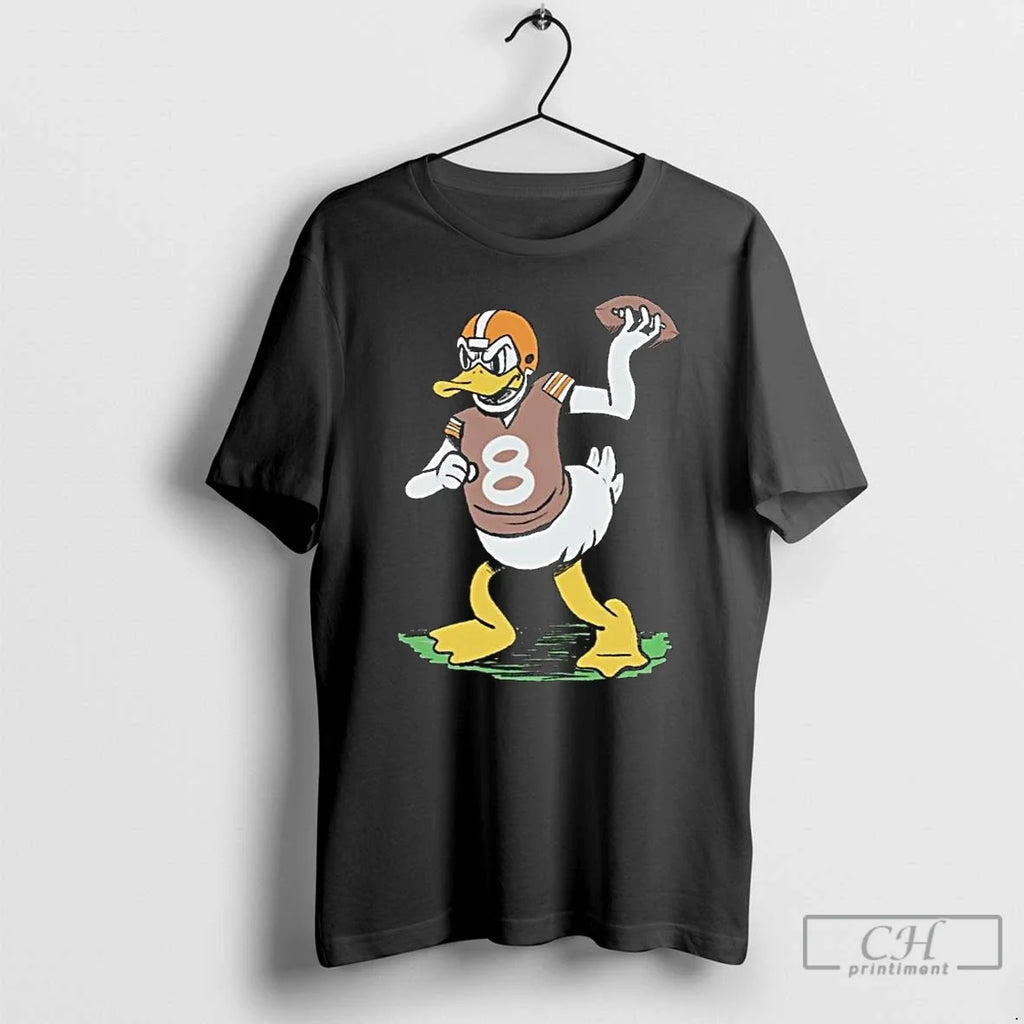 Classic Bigplay Cleveland Duck Qb Long Sleve - Adult & Kids T-Shirts, Sweatshirts & Hoodies apparel design preview 1