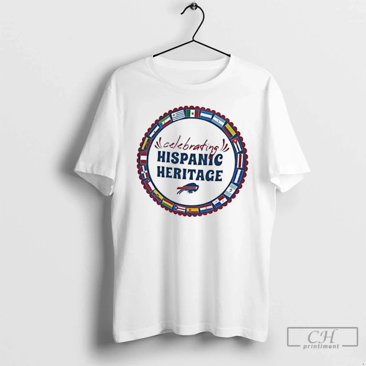 Classic Bills Starter Hispanic Heritage 2025 - Adult & Kids T-Shirts, Sweatshirts & Hoodies apparel design preview 1