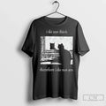 Classic Black Cat I Do Not Think Therefore Am - Adult & Kids T-Shirts, Sweatshirts & Hoodies apparel design preview 1