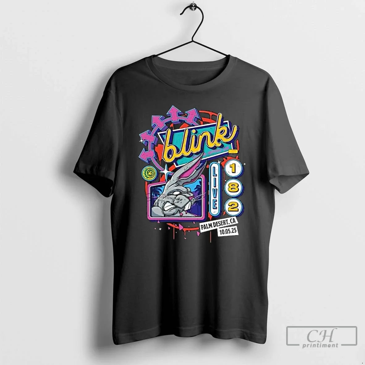 Classic Blink 182 Fall Tour 2025 Acrisure Arena Long - Adult & Kids T-Shirts, Sweatshirts & Hoodies apparel design preview 1