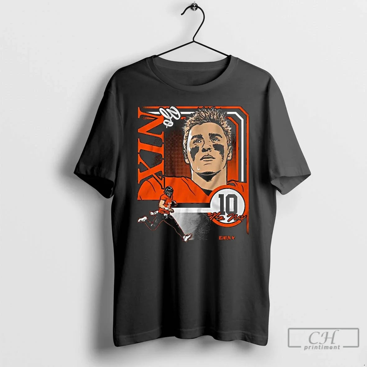 Classic Bo Nix Collage Frame Long Sleve - Adult & Kids T-Shirts, Sweatshirts & Hoodies apparel design preview 1