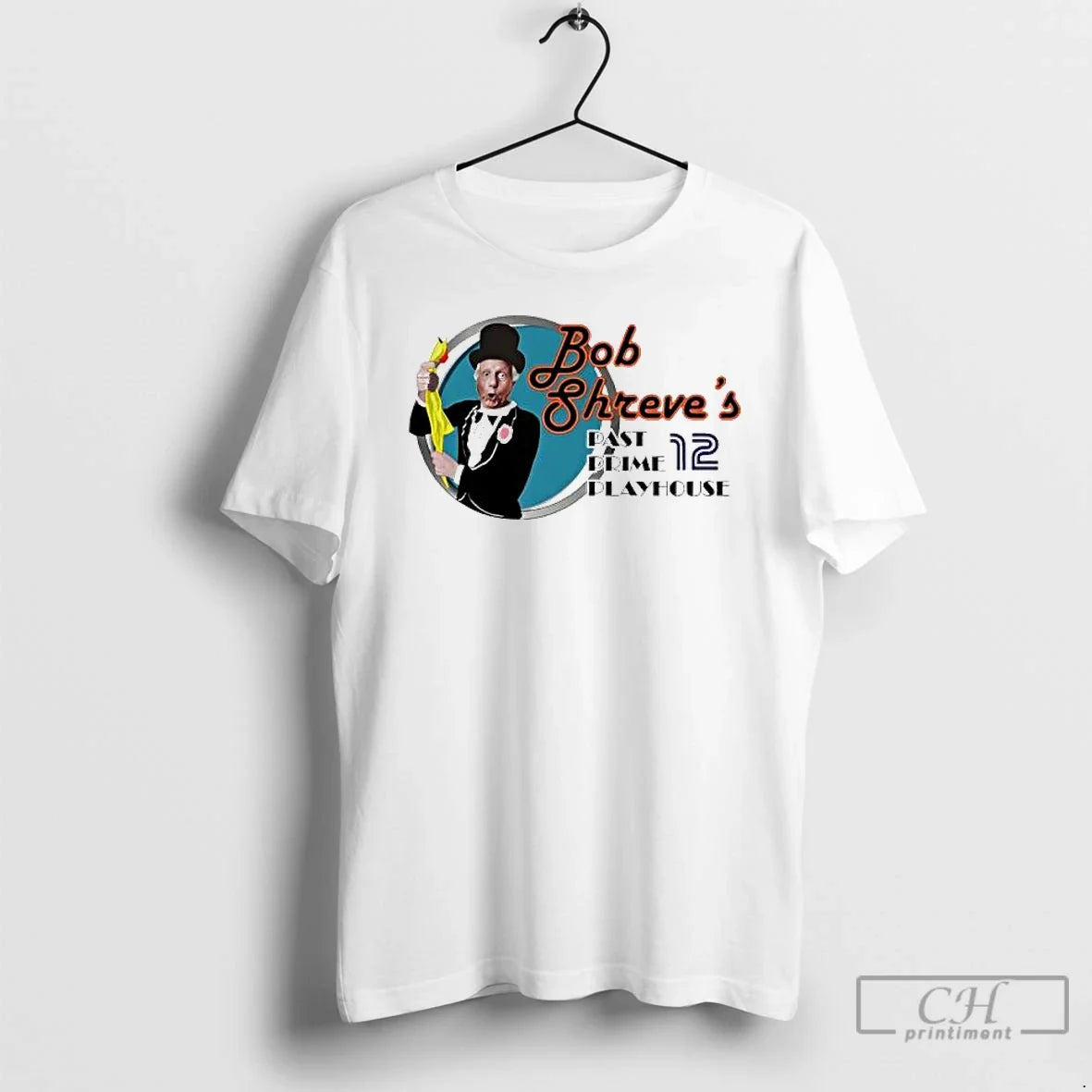 Classic Bob Shreves Past Prime Playhouse - Adult & Kids T-Shirts, Sweatshirts & Hoodies apparel design preview 1