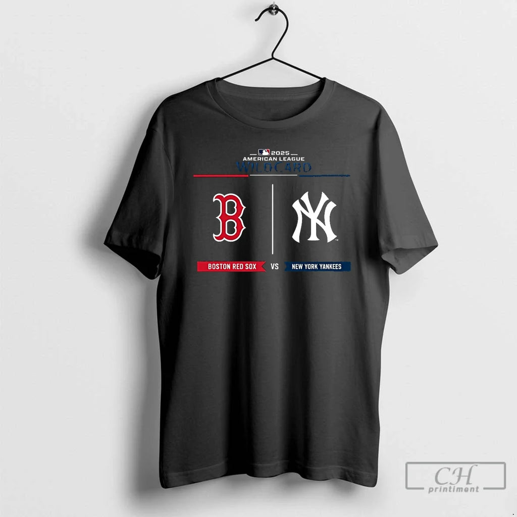 Classic Boston Red Sox Vs New York Yankees 2025 - Adult & Kids T-Shirts, Sweatshirts & Hoodies apparel design preview 1