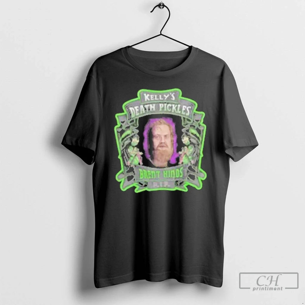 Classic Brent Hinds In Memory Kellys Death Pickles - Adult & Kids T-Shirts, Sweatshirts & Hoodies apparel design preview 1