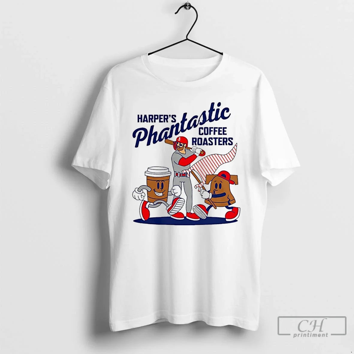 Classic Bryce Harper Phantastic Coffee Roasters - Adult & Kids T-Shirts, Sweatshirts & Hoodies apparel design preview 1