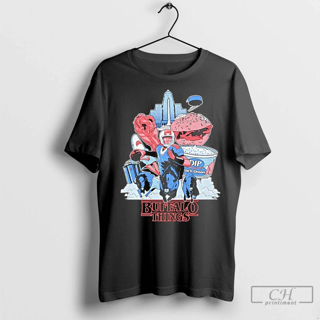 Classic Buffalo Things - Adult & Kids T-Shirts, Sweatshirts & Hoodies apparel design preview 1