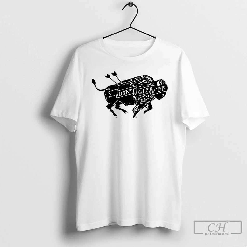 Classic Buffalo Dont Give Up - Adult & Kids T-Shirts, Sweatshirts & Hoodies apparel design preview 1