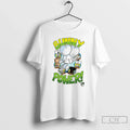 Classic Bunny Vs Monkey Power Cartoon - Adult & Kids T-Shirts, Sweatshirts & Hoodies apparel design preview 1