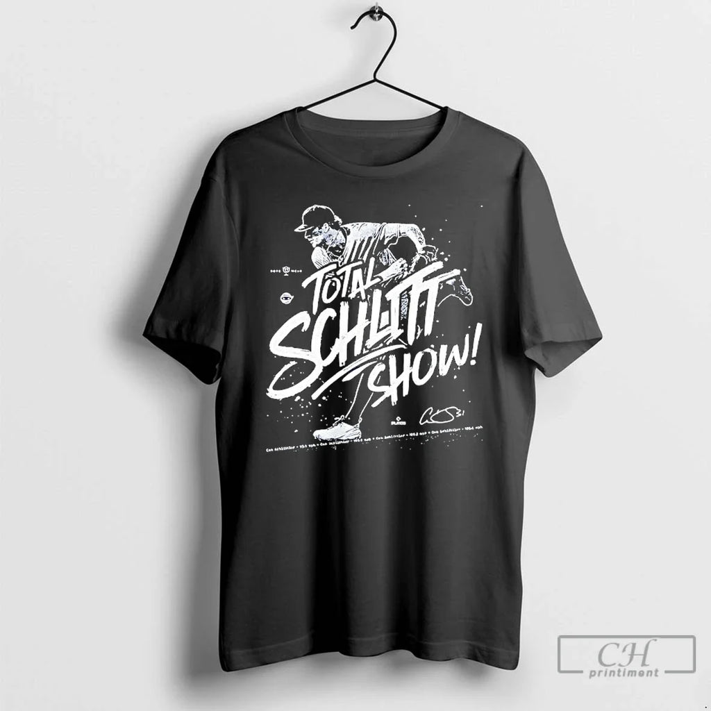 Classic Cam Schlittler Total Schlitt Show Signature - Adult & Kids T-Shirts, Sweatshirts & Hoodies apparel design preview 1