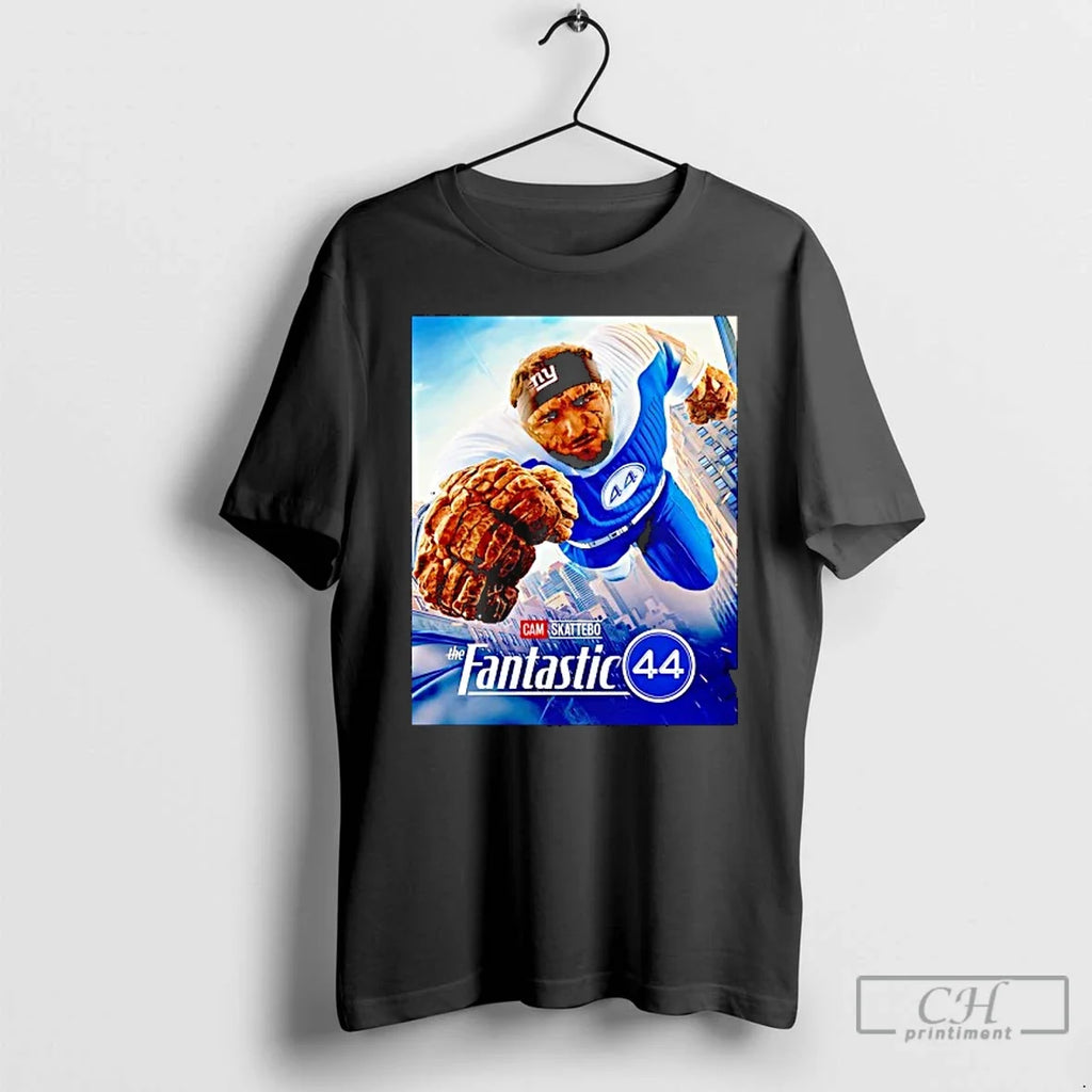 Classic Cam Skattebo The Fantastic 44 New York Giants - Adult & Kids T-Shirts, Sweatshirts & Hoodies apparel design preview 1