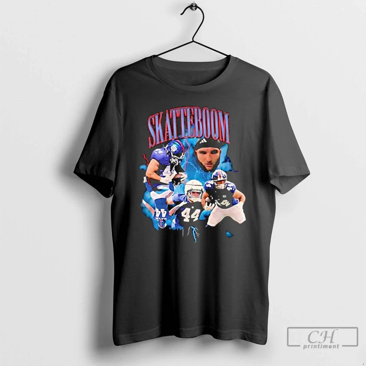 Classic Cameron Skattebo Skatteboom New York Giants - Adult & Kids T-Shirts, Sweatshirts & Hoodies apparel design preview 1
