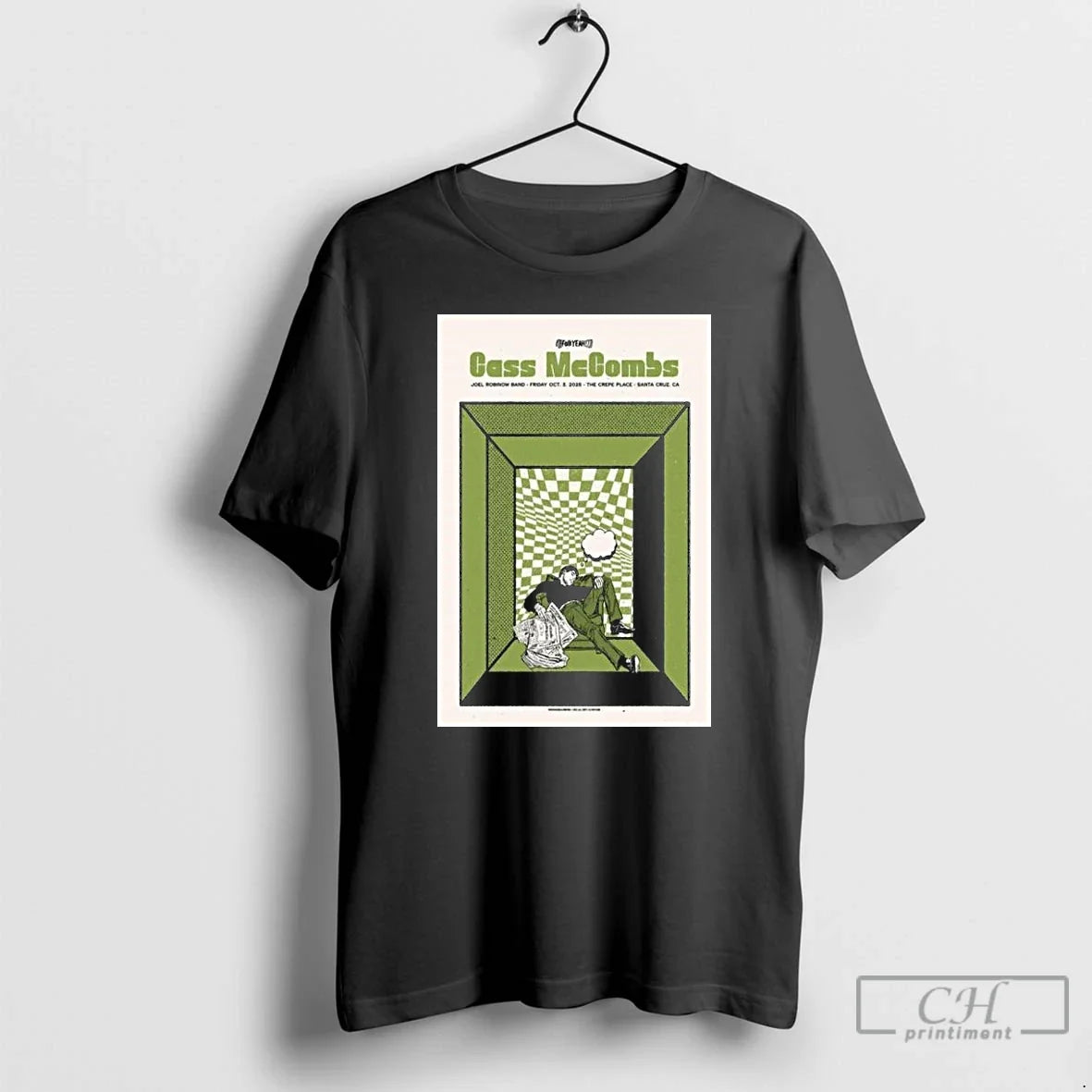 Classic Cass Mccombs Santa Cruz Ca October 3 2025 - Adult & Kids T-Shirts, Sweatshirts & Hoodies apparel design preview 1