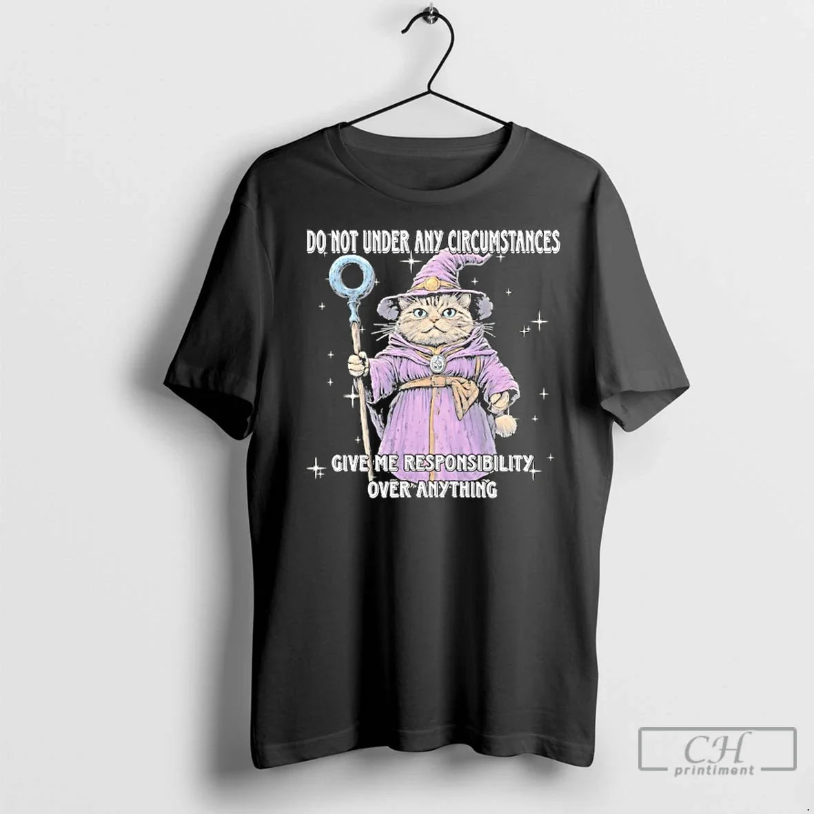 Classic Catdalf The Wizard Do Not Under Any - Adult & Kids T-Shirts, Sweatshirts & Hoodies apparel design preview 1