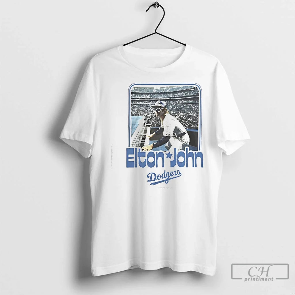 Classic Center Field Elton John X Dodger Stadium Duke - Adult & Kids T-Shirts, Sweatshirts & Hoodies apparel design preview 1