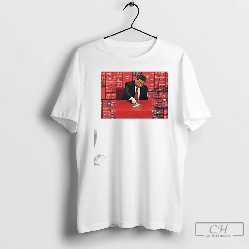 Classic Chaos Xi Jinping Photo - Adult & Kids T-Shirts, Sweatshirts & Hoodies apparel design preview 1