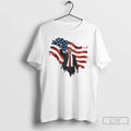 Classic Charlie Kirk Patriotic Freedom American Flag - Adult & Kids T-Shirts, Sweatshirts & Hoodies apparel design preview 1