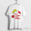 Classic Christmas How The Grinch Stole Kithmas White - Adult & Kids T-Shirts, Sweatshirts & Hoodies apparel design preview 1