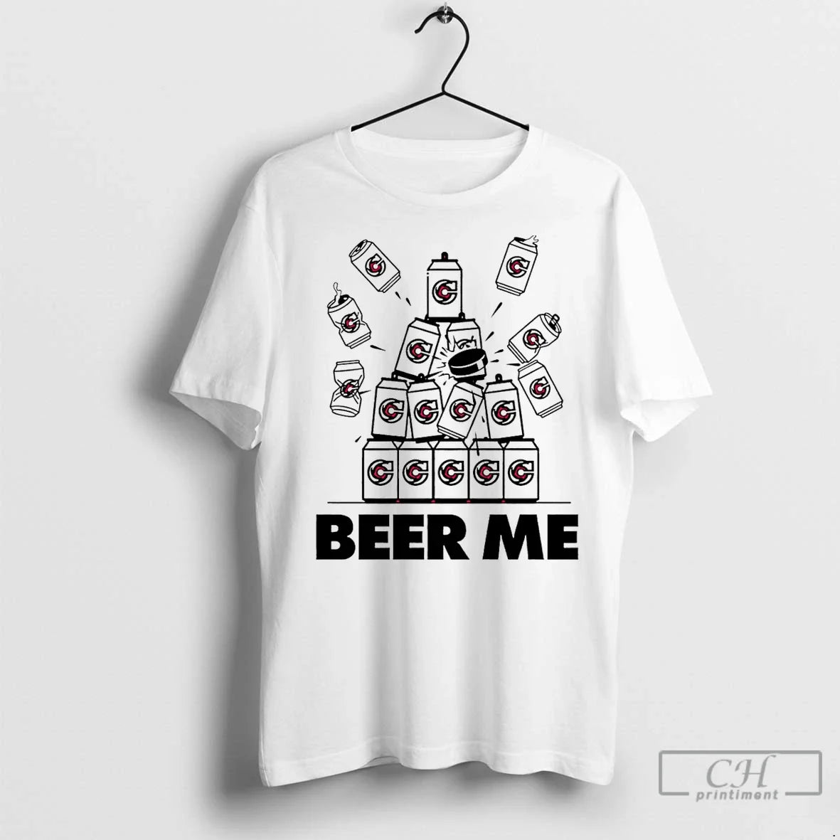 Classic Cincinnati Cyclones Beer Me - Adult & Kids T-Shirts, Sweatshirts & Hoodies apparel design preview 1
