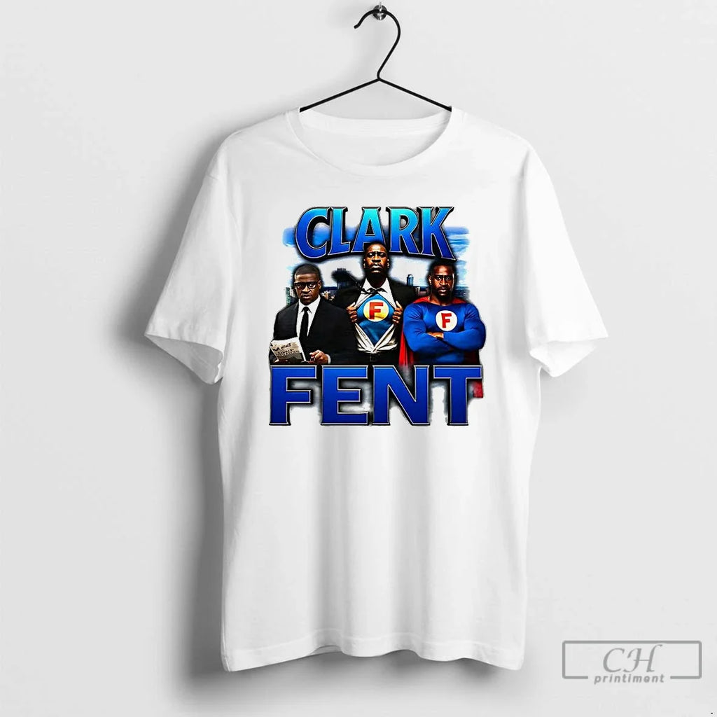 Classic Clark Fent George Floyd Kent Supperman Parody - Adult & Kids T-Shirts, Sweatshirts & Hoodies apparel design preview 1