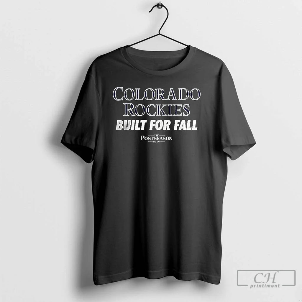 Classic Colorado Rockies Built For All Mlb Postseason - Adult & Kids T-Shirts, Sweatshirts & Hoodies apparel design preview 1