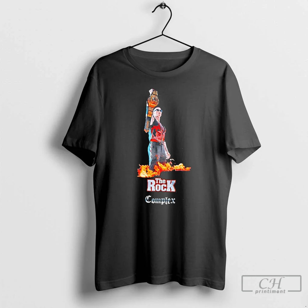 Classic Complex Black The Rock Boxy Bring It - Adult & Kids T-Shirts, Sweatshirts & Hoodies apparel design preview 1