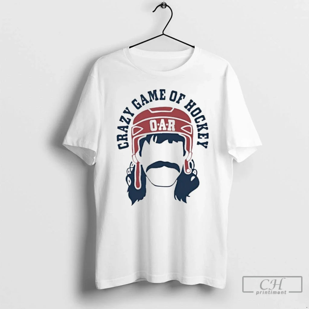 Classic Crazy Game Of Hockey O A R - Adult & Kids T-Shirts, Sweatshirts & Hoodies apparel design preview 1