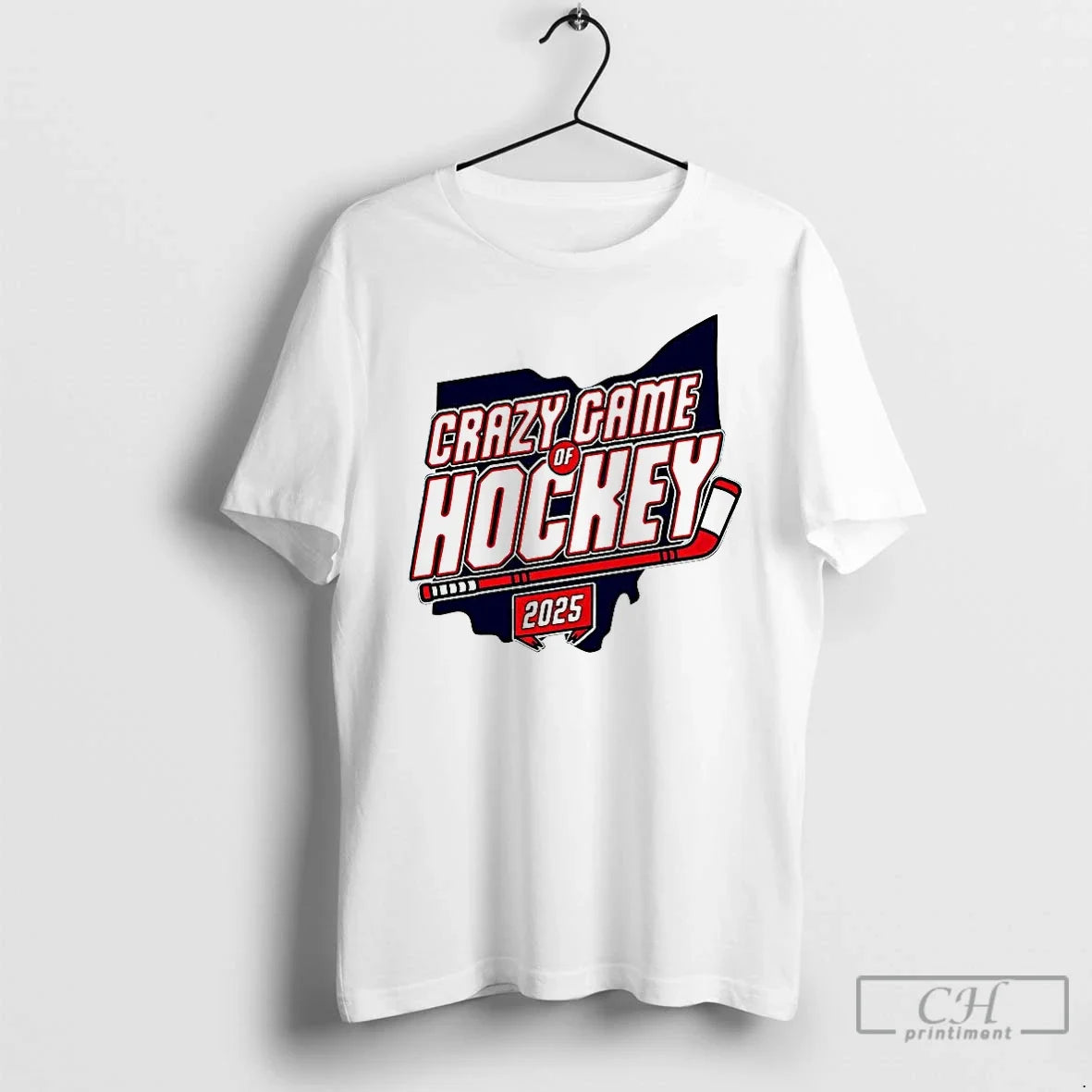 Classic Crazy Game Of Hockey 2025 Nhl - Adult & Kids T-Shirts, Sweatshirts & Hoodies apparel design preview 1