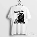 Classic Crow Capitalish Is A Death Cult - Adult & Kids T-Shirts, Sweatshirts & Hoodies apparel design preview 1