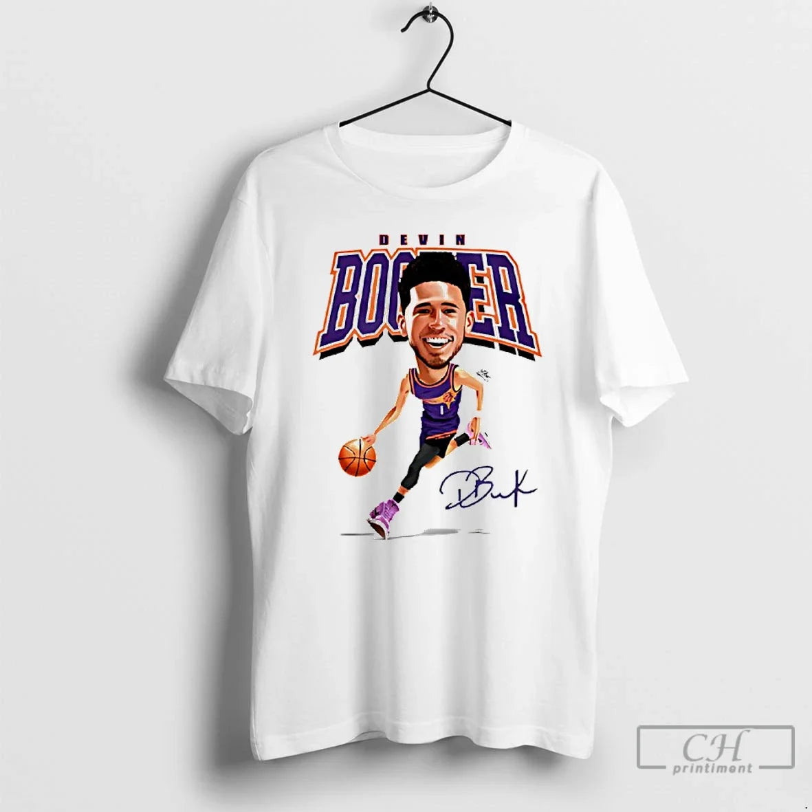 Classic D Book Devin Booker Phoenix Suns Signature - Adult & Kids T-Shirts, Sweatshirts & Hoodies apparel design preview 1