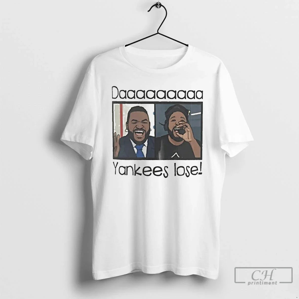 Classic Daaaaaaa Yankees Lose Vladdy Jr Big Papi Blue - Adult & Kids T-Shirts, Sweatshirts & Hoodies apparel design preview 1
