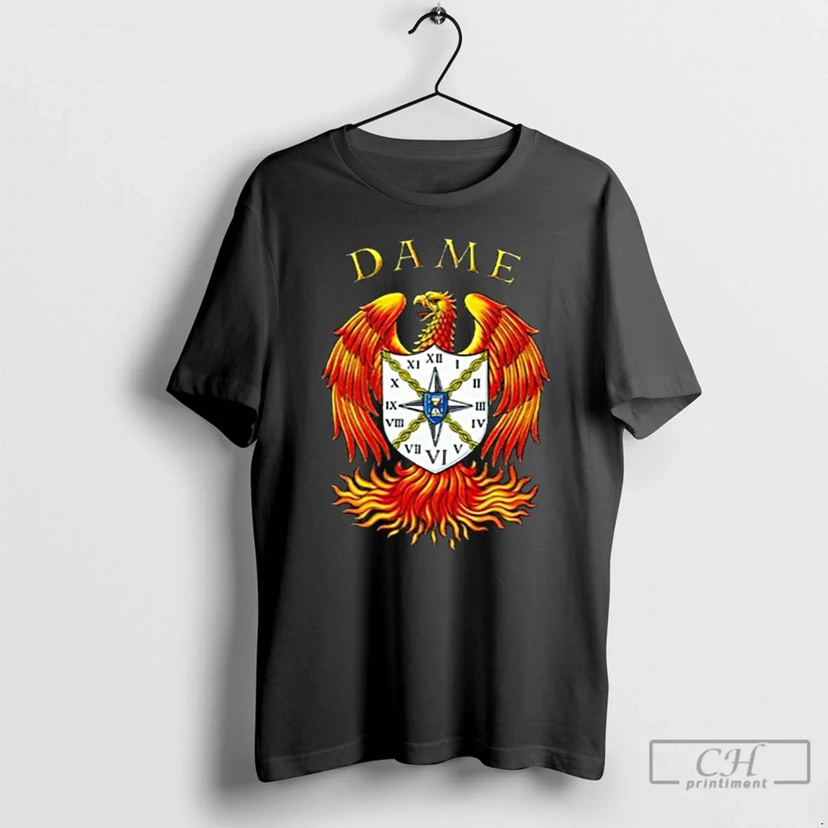 Classic Dame Logo 2025 Long Sleve - Adult & Kids T-Shirts, Sweatshirts & Hoodies apparel design preview 1
