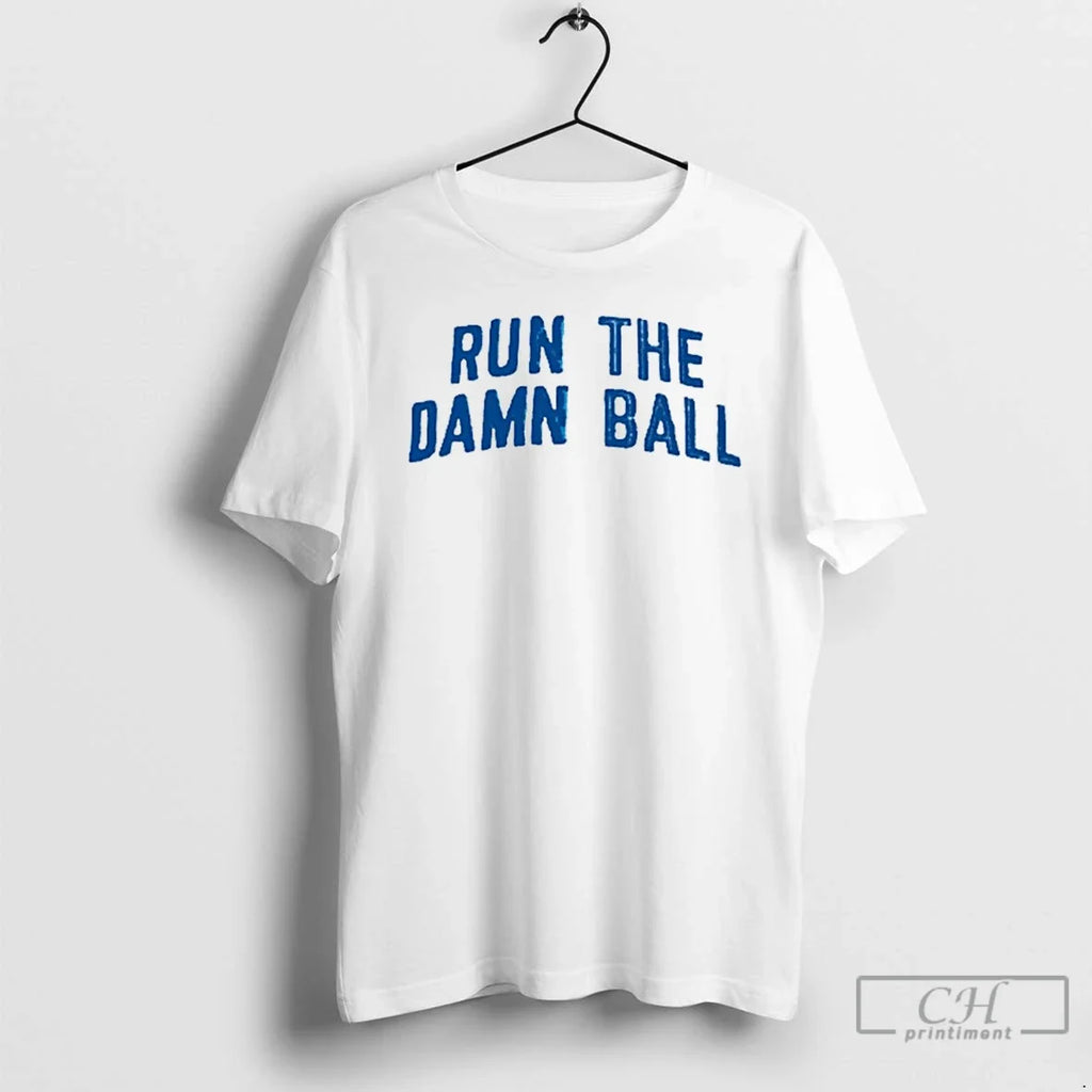 Classic Damien Woody Run The Damn Ball - Adult & Kids T-Shirts, Sweatshirts & Hoodies apparel design preview 1
